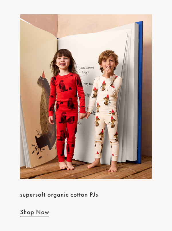 supersoft organic cotton PJs | Shop Now