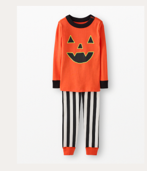 Kids Long John Pajama Set