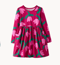 Long Sleeve Playground Dress with Pockets
