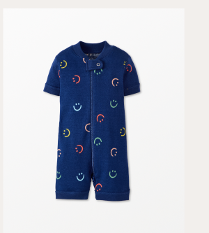 Baby 2-Way Zip Shortie Sleeper