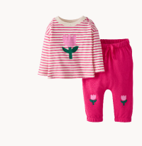 Baby Long Sleeve T-Shirt & French Terry Pants Set
