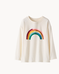 Long Sleeve Relaxed Fit Graphic T-Shirt