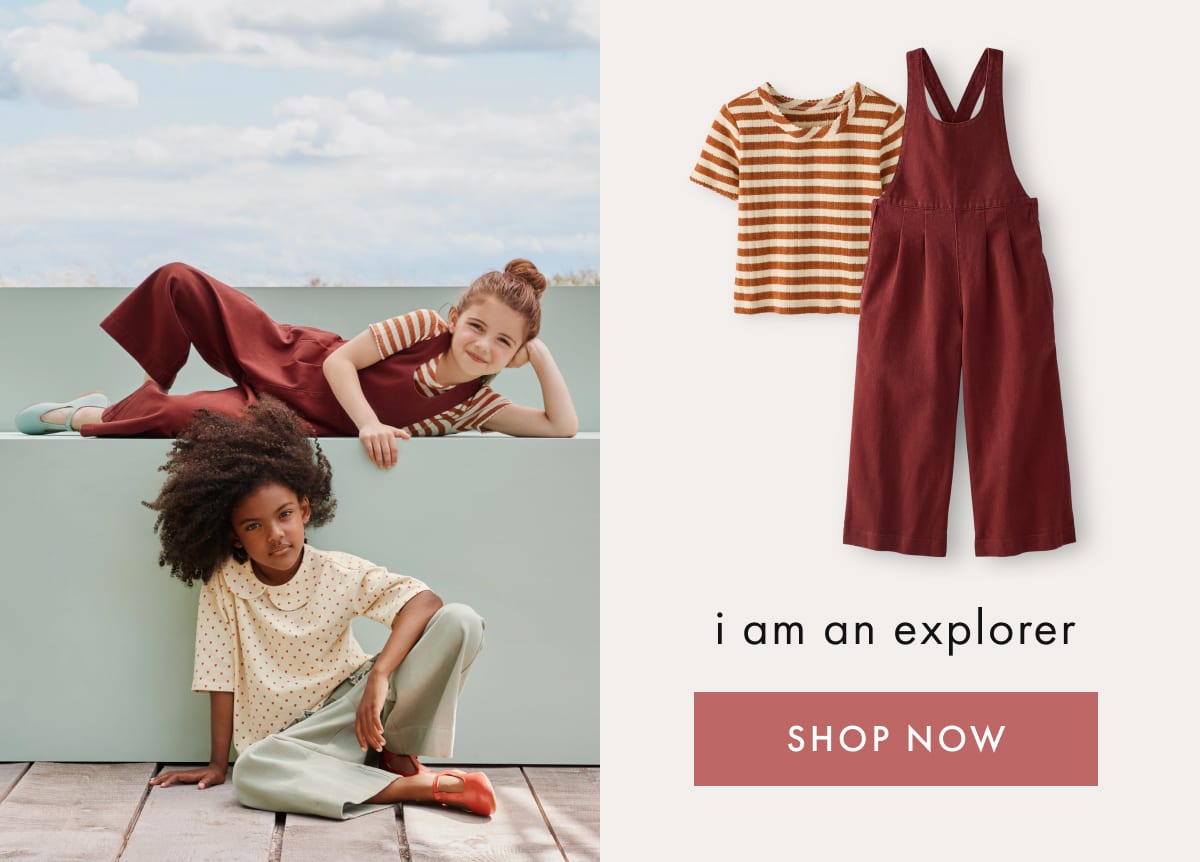 i am an explorer  |  SHOP NOW