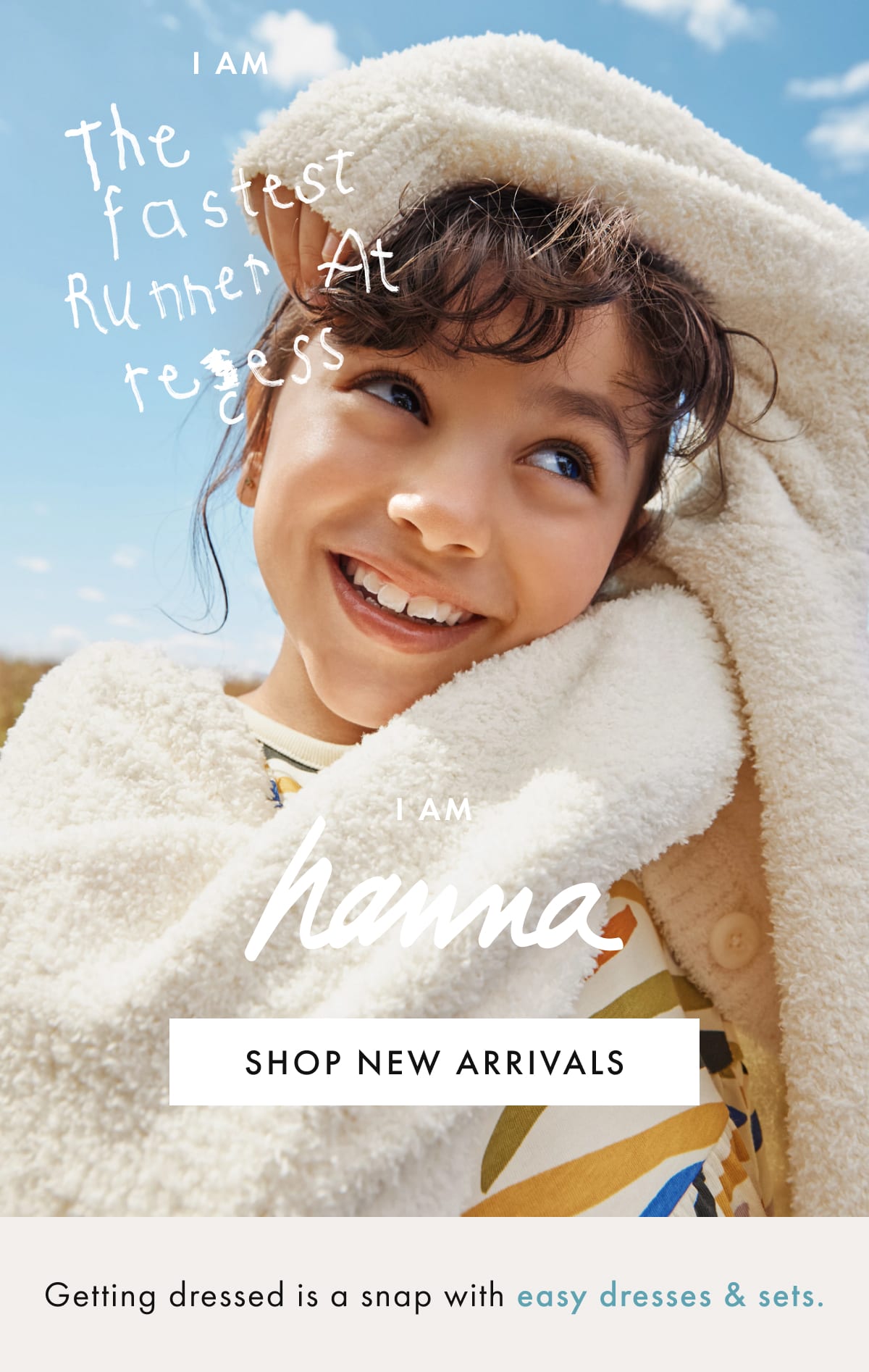 I AM The fastest Runner At recess — I AM hanna  |  SHOP NEW ARRIVALS 