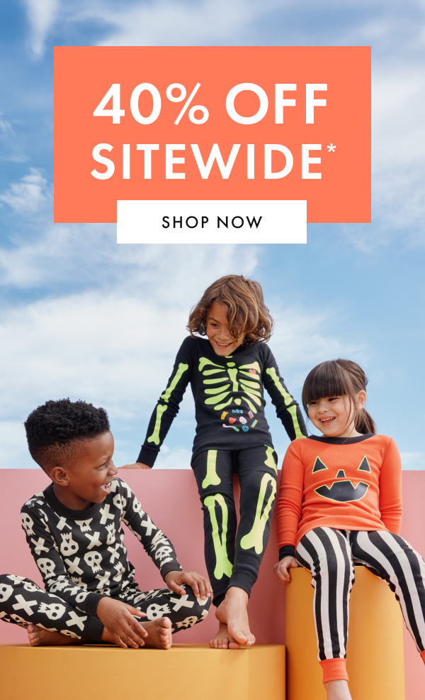 40% OFF SITEWIDE* | SHOP NOW