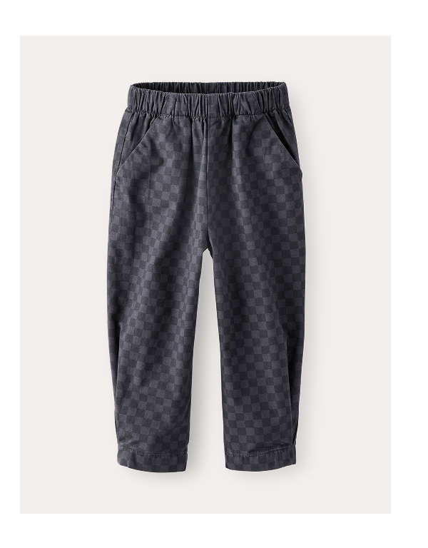 Canvas Barrel Pants