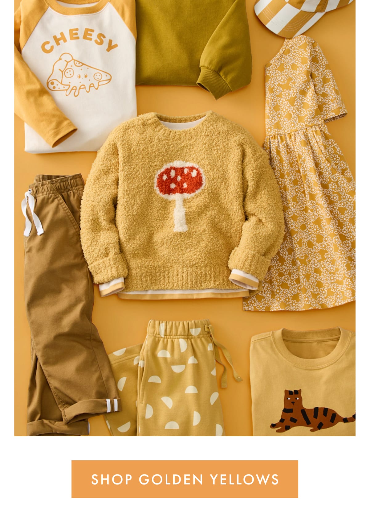 SHOP GOLDEN YELLOWS
