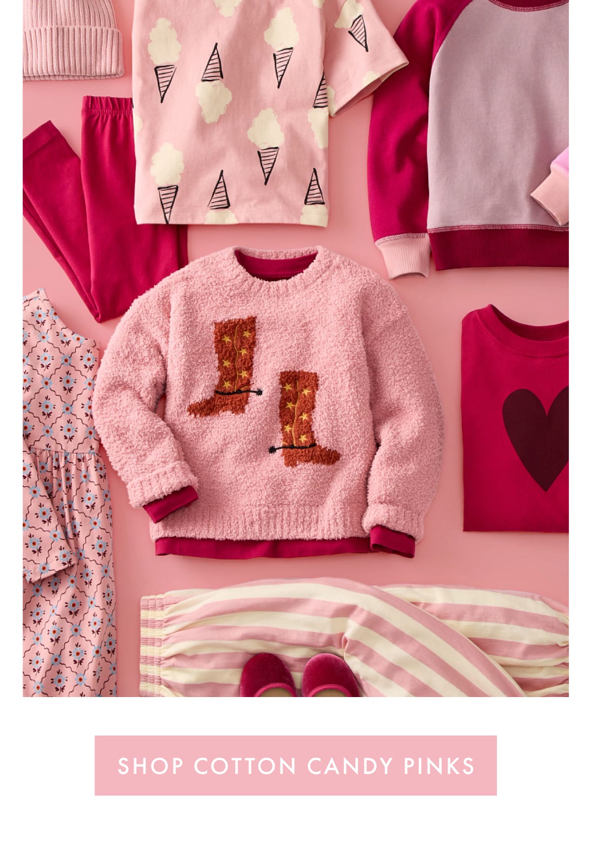 SHOP COTTON CANDY PINKS