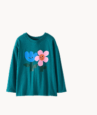 Long Sleeve Relaxed Fit Graphic T-Shirt