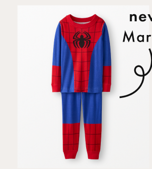 Marvel Spider-Man Costume Long John Pajama Set
