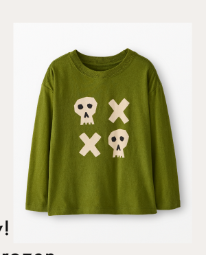 Halloween Long Sleeve Classic Fit Graphic T-Shirt | Tic Tac Skulls Halloween Long Sleeve Classic Fit Graphic T-Shirt | Tic Tac Skulls