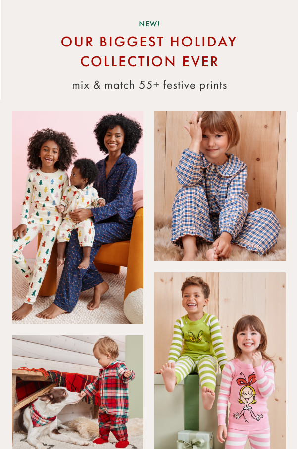 NEW! OUR BIGGEST HOLIDAY COLLECTION EVER | mix & match 55+ festive prints