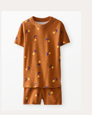 Kids Short John Pajama Set