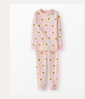 Kids Long John Pajama Set