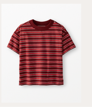 Oversized T-Shirt | Madder Brown/Red Ember