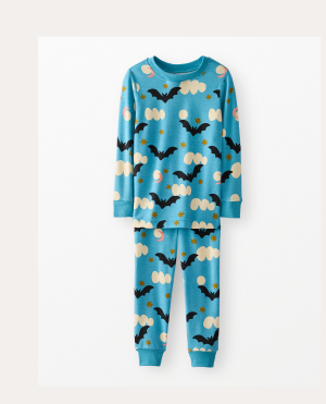 Kids Halloween HannaSoft™ Stretch Long John Pajama Set