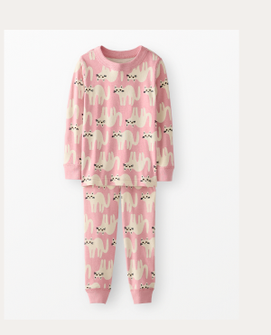 Kids Halloween Long John Pajama Set