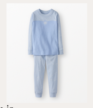 Kids Disney Frozen Elsa Costume Long John Pajama Set