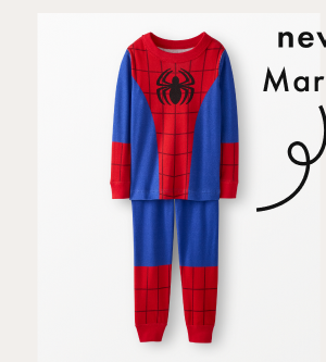 Marvel Spider-Man Costume Long John Pajama Set