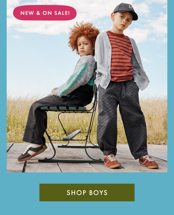 NEW & ON SALE! | SHOP BOYS