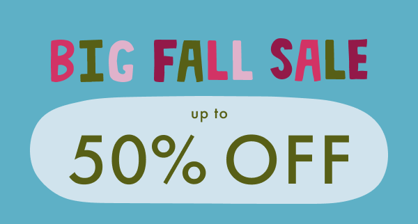 BIG FALL SALE | up to 50% OFF