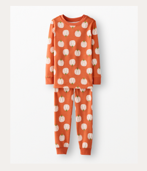 Kids Halloween HannaSoft™ Stretch Long John Pajama Set