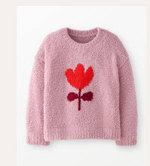 Marshmallow Graphic Sweater