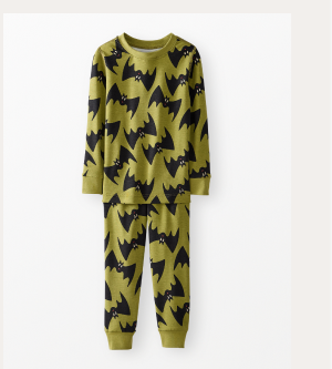 Kids Halloween HannaSoft™ Stretch Long John Pajama Set