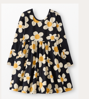 Long Sleeve Skater Dress with Pockets