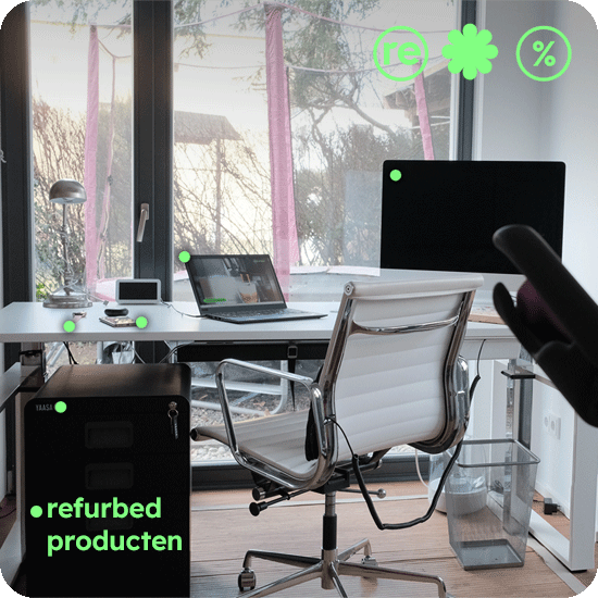 refurbed Rethink new.