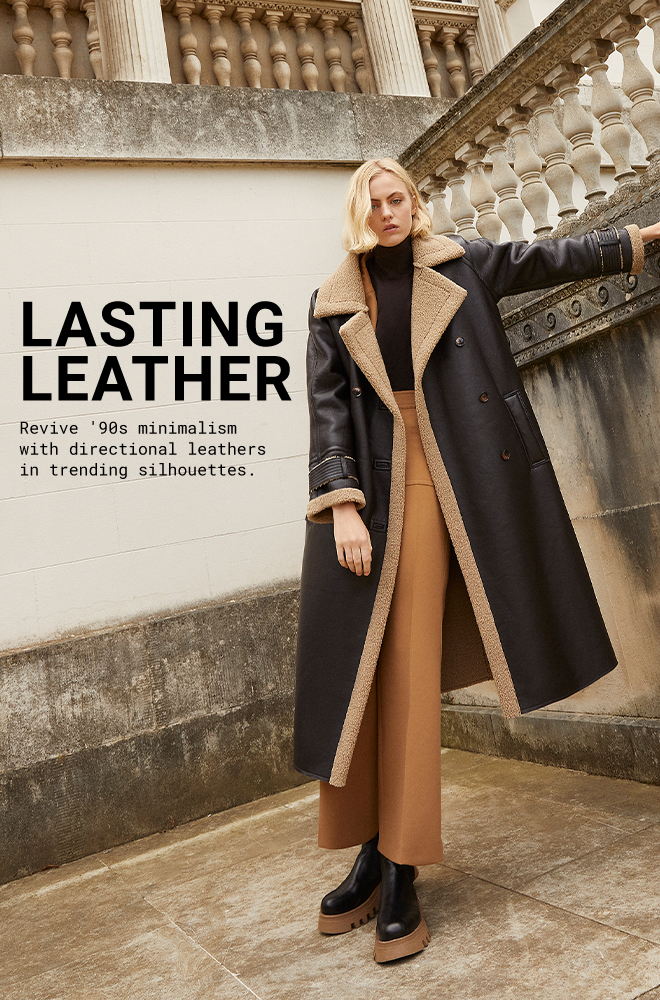 Shop Leather | Shop The Trend >>