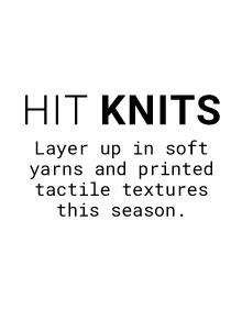 HIT KNITS | Shop Now >>