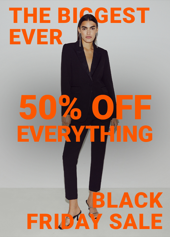 Black Friday 50% OFF Everything Shop Now >>