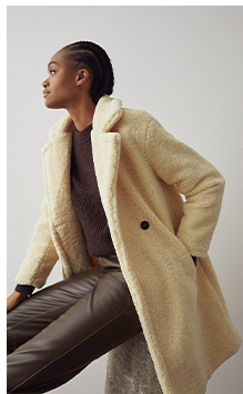 teddy fur coat