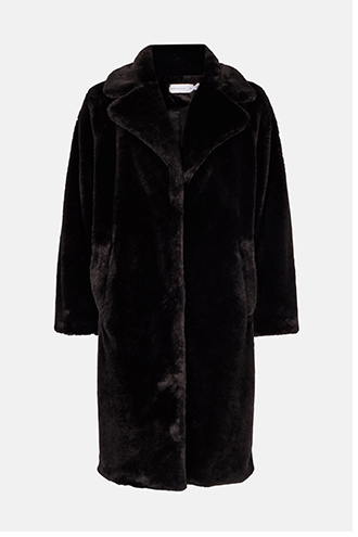 midi fur jacket