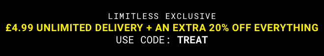 Limitless Exclusive £4.99 for Unlimited delivery >> Use Code: TREAT