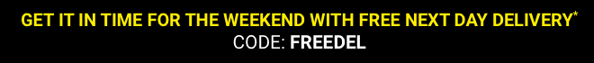 Free Next Day Delivery* Code: FREEDEL