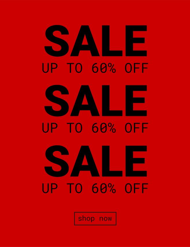 SALE NOW ON | 60% Off