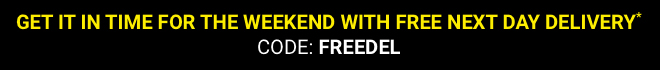 FREE Next Day Delivery* Code: FREEDEL