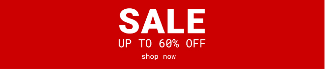 Sale | Up to 60% off