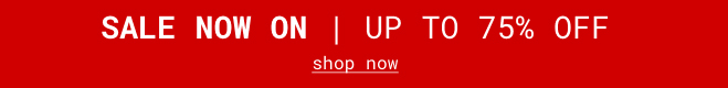 Sale | Up to 75% off