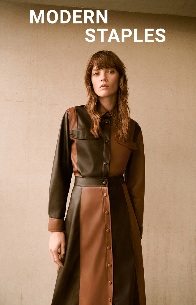 Modern Staples | Elevate the everyday with bold AM-to-PM separates ready for the new season.
