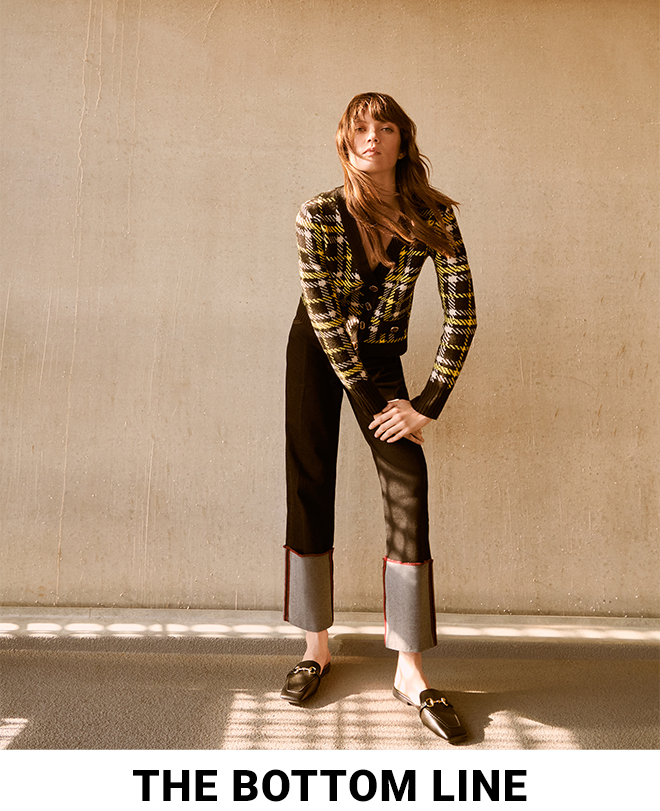THE BOTTOM LINE | Shop Trousers >>