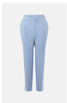 Side Buckle Peg Trouser