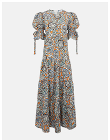 Tiered Midi Dress