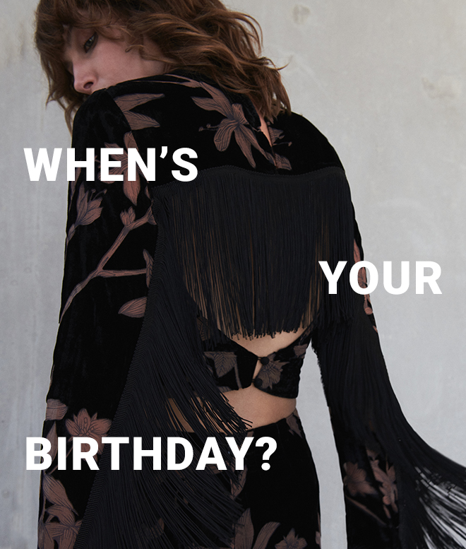 When's your birthday