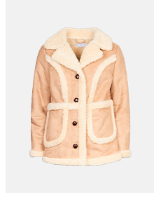 Faux Shearling Donkey Coat