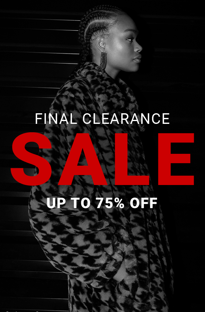 FINAL CLEARANCE. Up to 75% off Sale. Shop Now >>