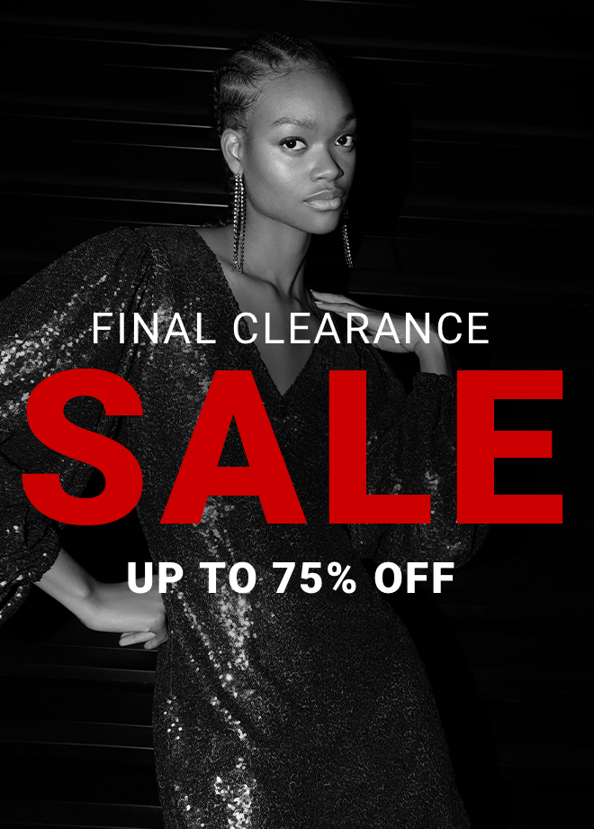 Final Clearance| Up to 75% off Sale