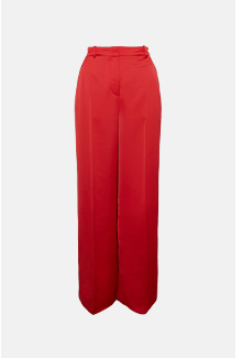 satin premium wide leg trouser